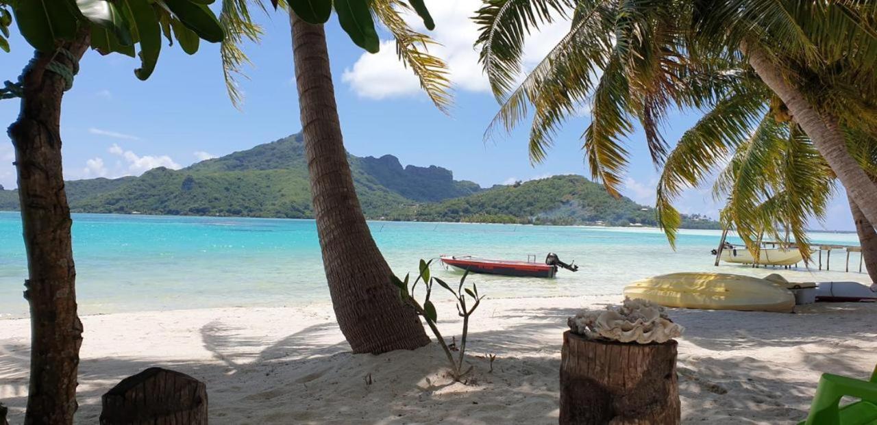 Poemanahere Island Camping A Maupiti Te-Fare-Arii Екстер'єр фото