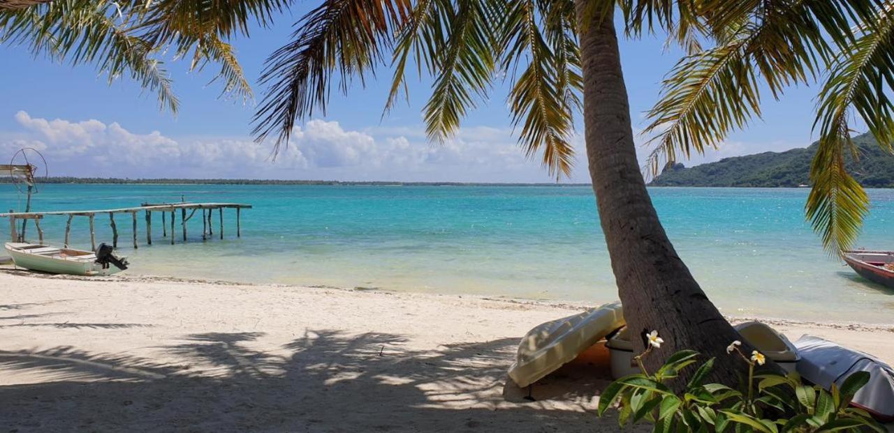 Poemanahere Island Camping A Maupiti Te-Fare-Arii Екстер'єр фото