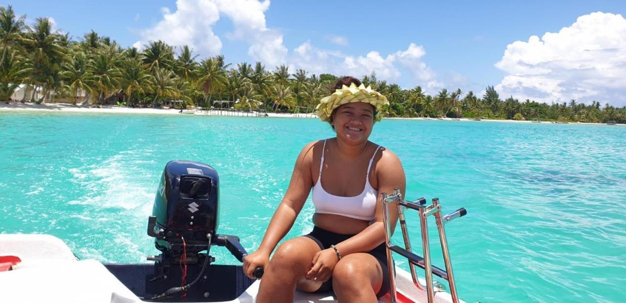 Poemanahere Island Camping A Maupiti Te-Fare-Arii Екстер'єр фото